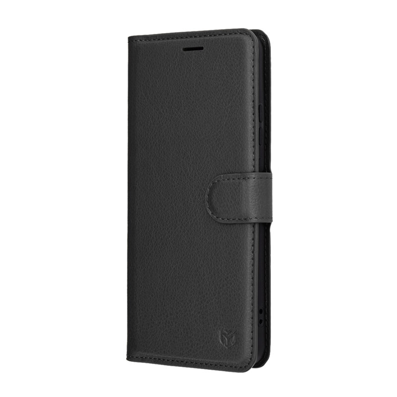 Husa Motorola Moto G86 Techsuit Leather Folio, negru