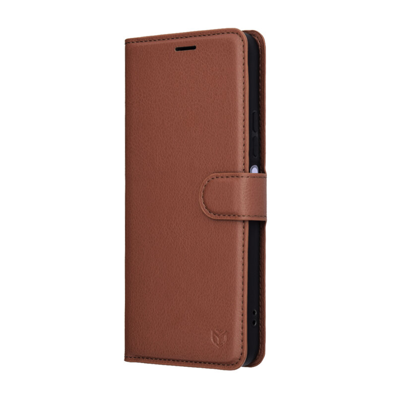 Husa Xiaomi Redmi 15 4G Techsuit Leather Folio, maro