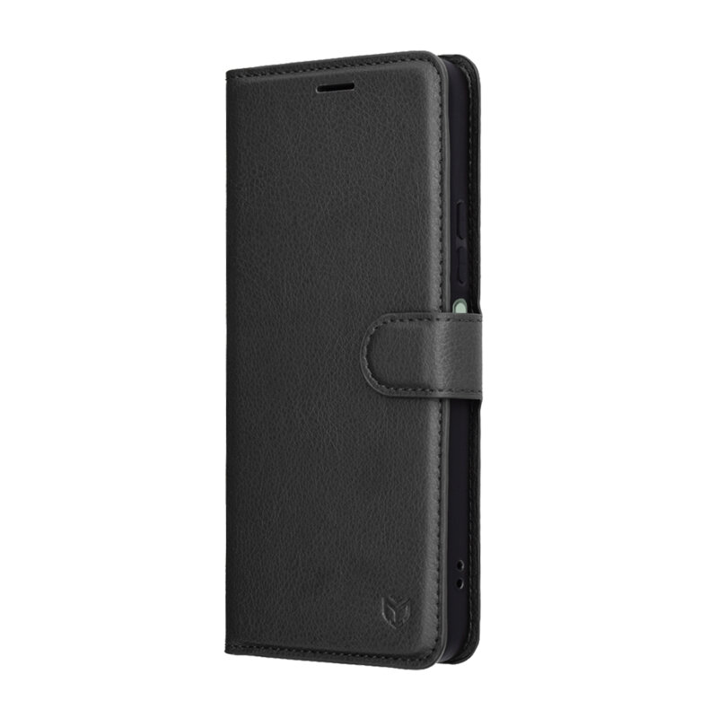 Husa Xiaomi Redmi 15 5G Techsuit Leather Folio, negru