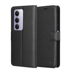 Husa Xiaomi Redmi 15 4G Techsuit Leather Folio, negru