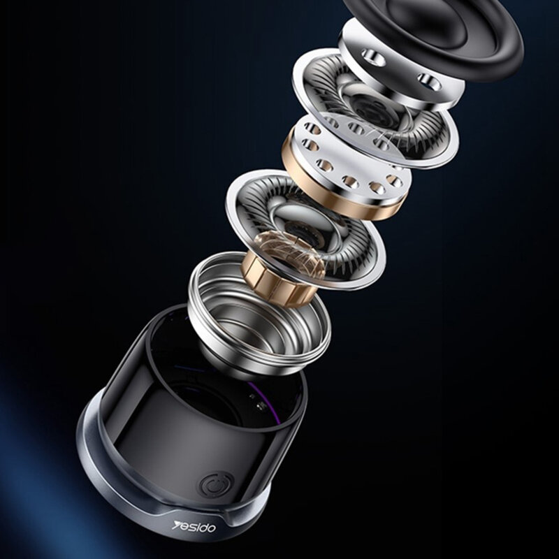 Boxa magnetica mini BT 5.3, 3W, RGB ambient, Yesido YSW32