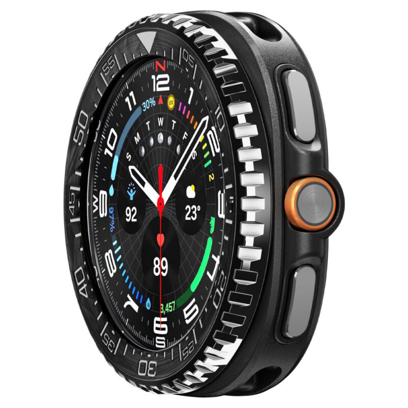 Rama protectie, bezel Samsung Galaxy Watch8 Classic Spigen, negru