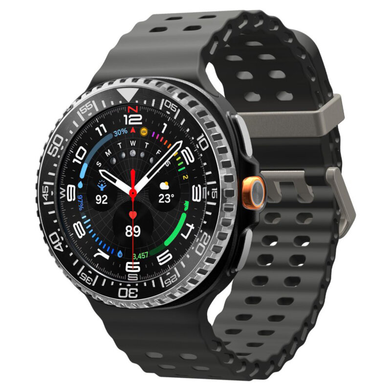 Rama protectie, bezel Samsung Galaxy Watch8 Classic Spigen, negru