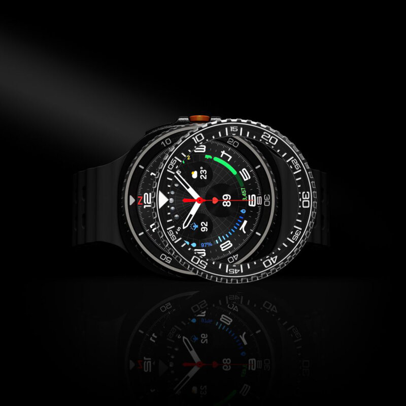 Rama protectie, bezel Samsung Galaxy Watch8 Classic Spigen, negru