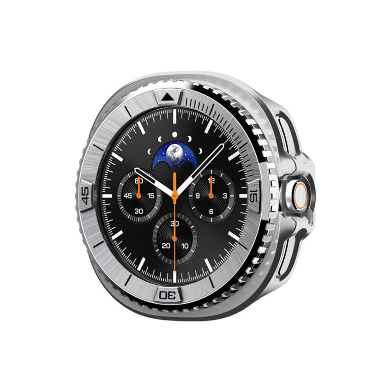 Rama protectie, bezel Samsung Galaxy Watch8 Classic Spigen, argintiu
