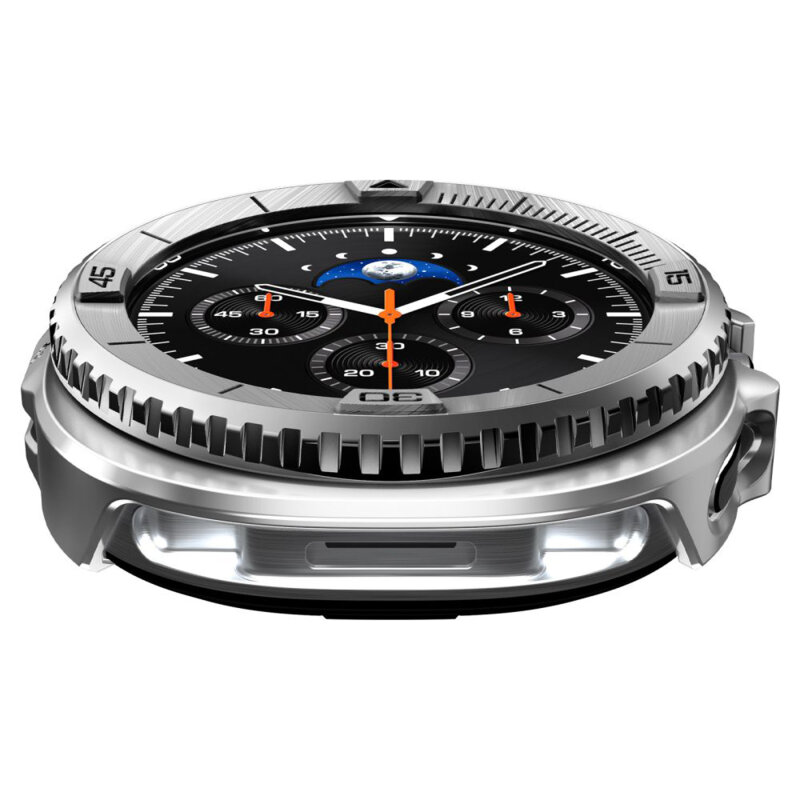 Rama protectie, bezel Samsung Galaxy Watch8 Classic Spigen, argintiu