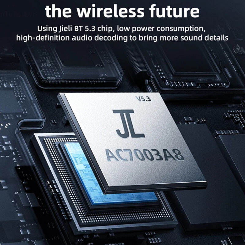 Casti Bluetooth in-ear cu control tactil TWS23, 300mAh, negru