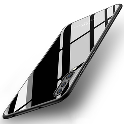 Husa Huawei P20 Pro MSVII Glass Slim Back Cover - Black