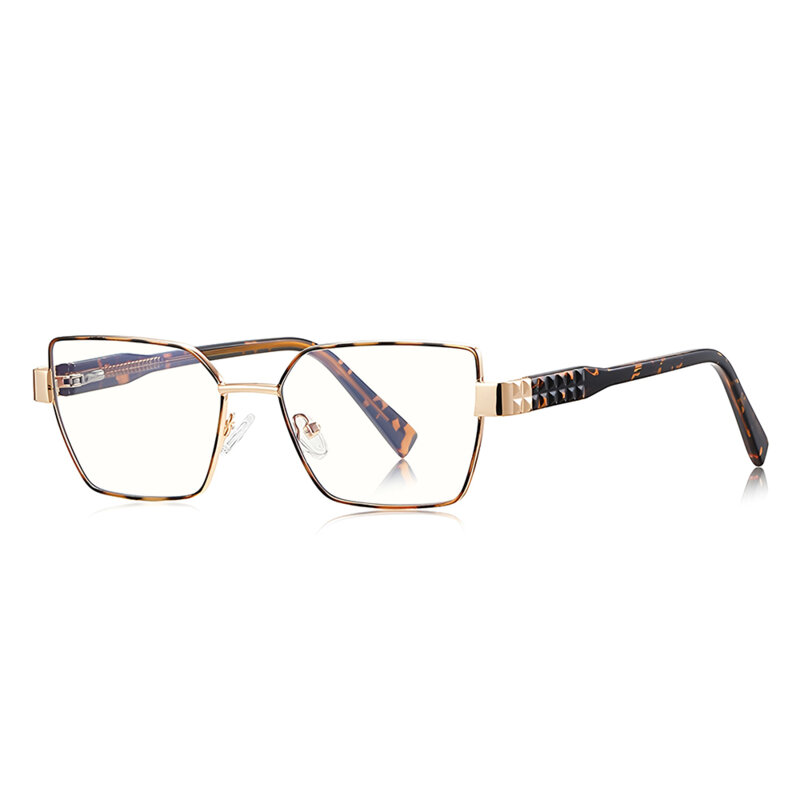 Ochelari antireflex dama pentru calculator Techsuit, maro/leopard, 3169