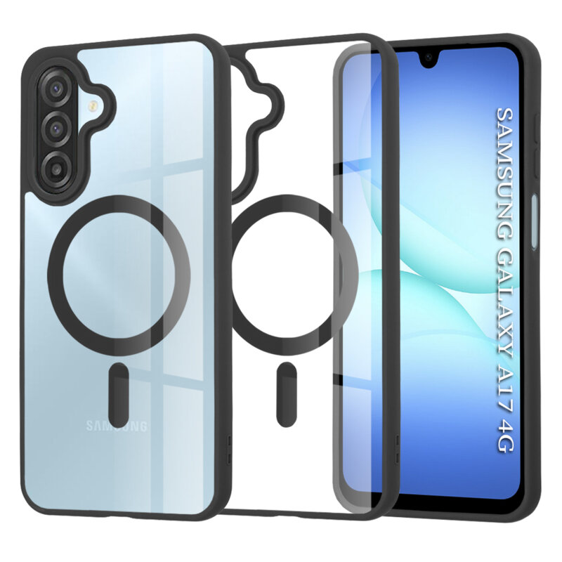 Husa Samsung Galaxy A17 4G Techsuit MagSafe Pro, negru