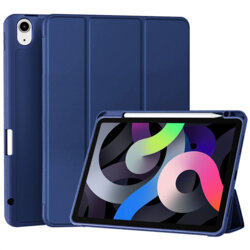 Husa Samsung Galaxy Tab S11 Ultra Techsuit Flex Trifold Pen, bleumarin