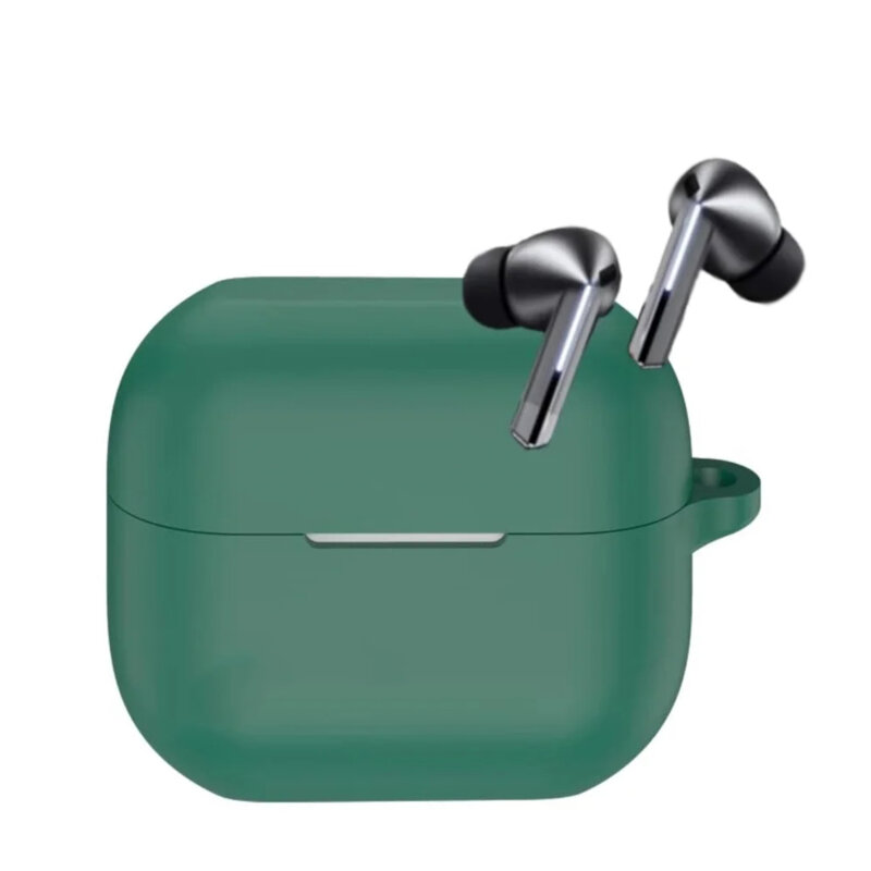 Husa Samsung Galaxy Buds 3 FE Techsuit Silicone Case, verde