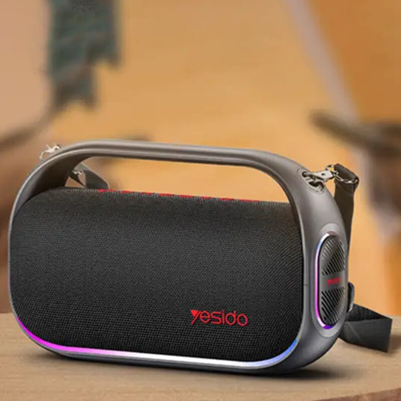 Boxa portabila cu 2 difuzoare BT5.0, 80W, 8000mAh, Yesido YSW31