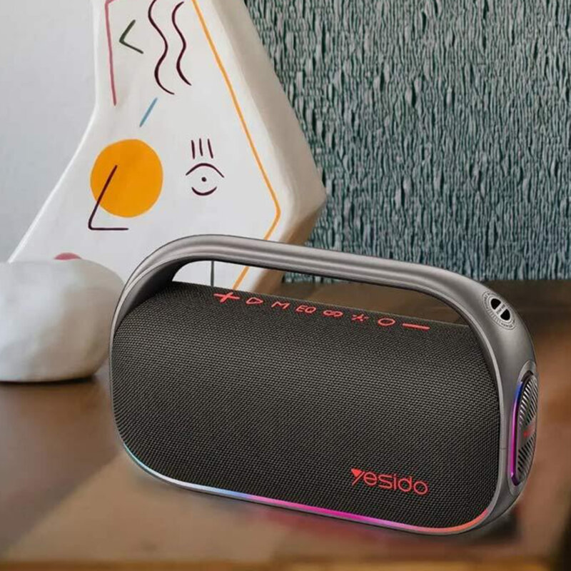 Boxa portabila cu 2 difuzoare BT5.0, 80W, 8000mAh, Yesido YSW31