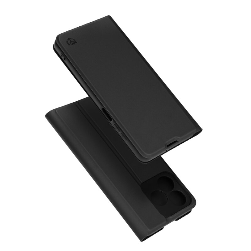 Husa Honor X5c Plus Techsuit Magskin Book, negru