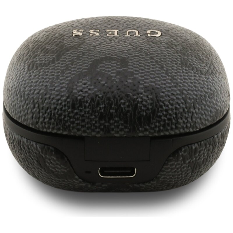 Casti bluetooth Guess 4G Classic Metal Logo, negru, GUTWST3P4EGK