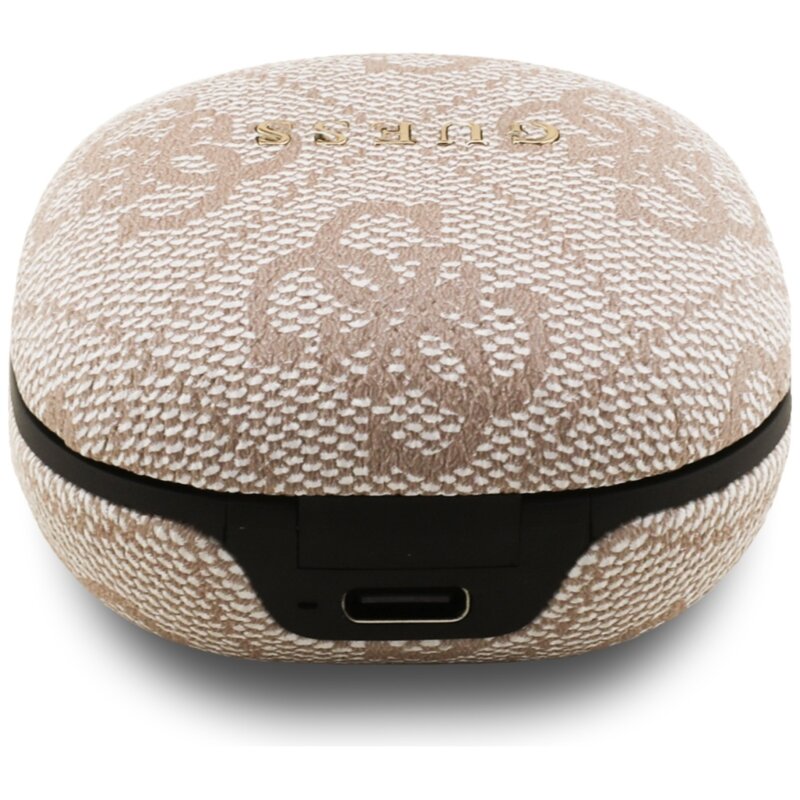 Casti bluetooth Guess 4G Classic Metal Logo, roz, GUTWST3P4EGP