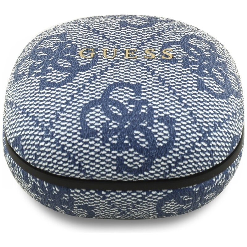 Casti bluetooth Guess 4G Classic Metal Logo, albastru, GUTWST3P4EGB