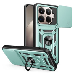 Husa Xiaomi 15T Pro protectie camera Techsuit CamShield Series, verde