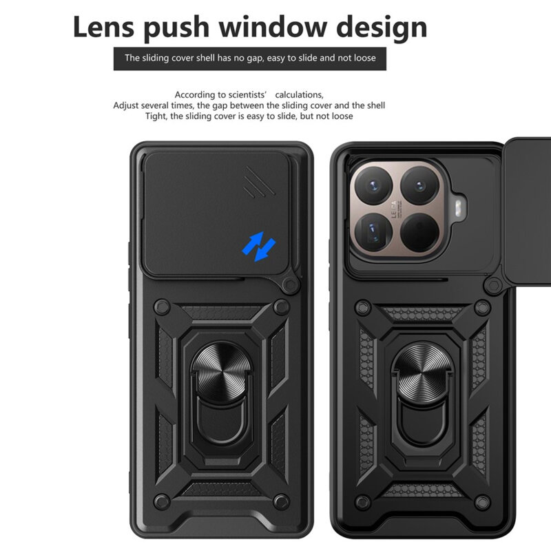 Husa Xiaomi 15T Pro protectie camera Techsuit CamShield Series, verde