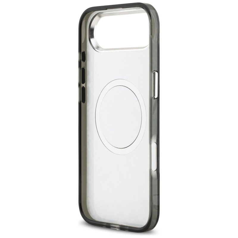 Husa iPhone 17 Air Karl Lagerfeld IML Choupette Head Logo MagSafe, negru, KLHMP17MHMKBCHOK