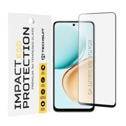 Folie sticla Honor 400 Smart 4G Techsuit ESD Glass, negru