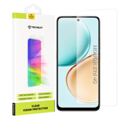Folie sticla Honor X7d 4G Techsuit Clear Vision Glass, transparenta