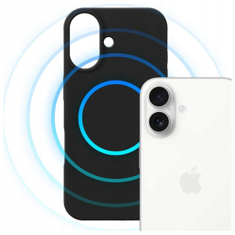 Husa iPhone 17 3mk Hardy MagSilicone, Graphite