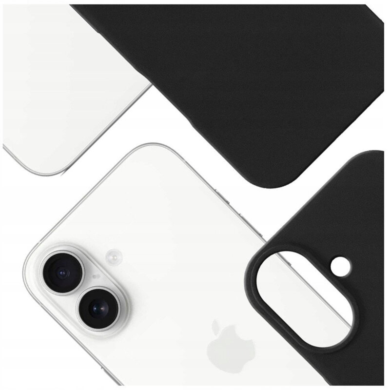 Husa iPhone 17 3mk Hardy MagSilicone, Graphite