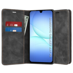 Husa piele Samsung Galaxy A17 4G Techsuit Confy Cover, negru