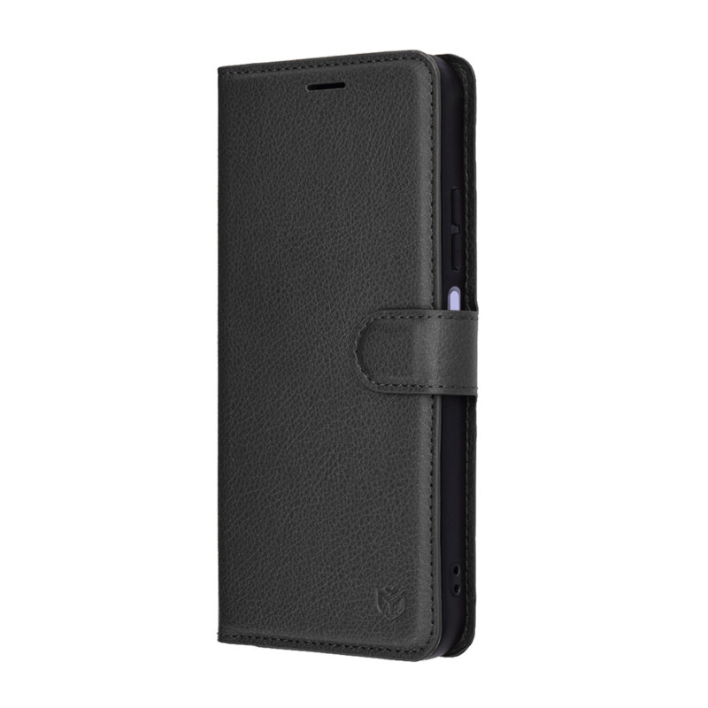 Husa Xiaomi Poco C85 4G Techsuit Leather Folio, negru