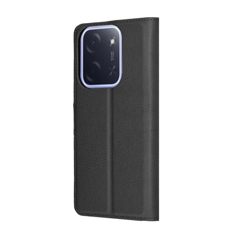 Husa Xiaomi Poco C85 4G Techsuit Leather Folio, negru