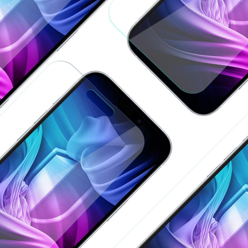 Folie sticla iPhone 17 Air 3mk Silky Matt Pro, transparenta