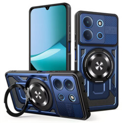 Husa Xiaomi Redmi 15C 4G Techsuit RuggedCam, albastru