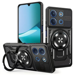 Husa Xiaomi Redmi 15C 4G Techsuit RuggedCam, negru