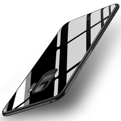 Husa Samsung Galaxy S9 MSVII Glass Slim Back Cover - Black