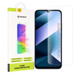 Folie sticla Xiaomi Poco C85 4G Techsuit Clear Vision Glass, transparenta