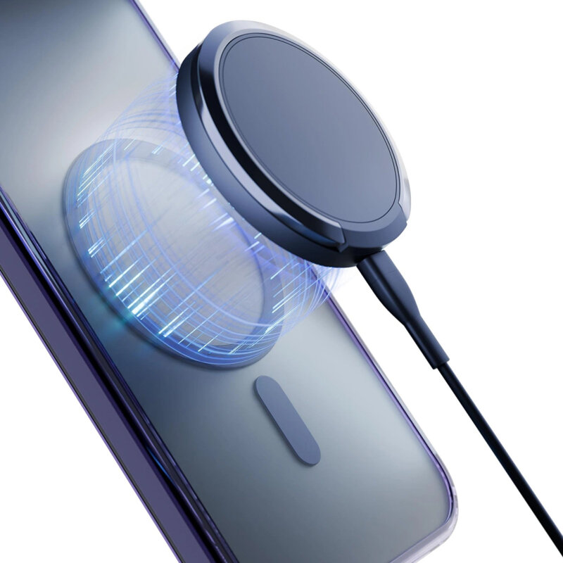 Husa iPhone 17 premium 3mk Frosty MagCase, mov