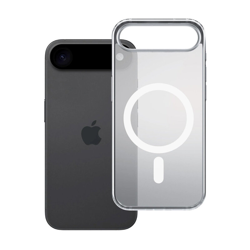 Husa iPhone 17 Pro premium 3mk Frosty MagCase, alb