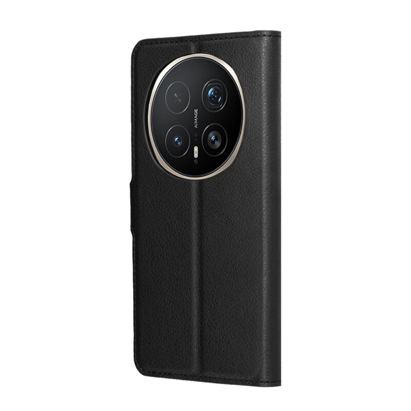 Husa Honor Magic8 Pro Techsuit Leather Folio, negru