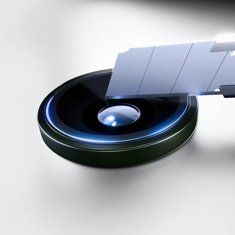 Folie iPhone 17 3mk Hardy Lens Protection Pro, negru