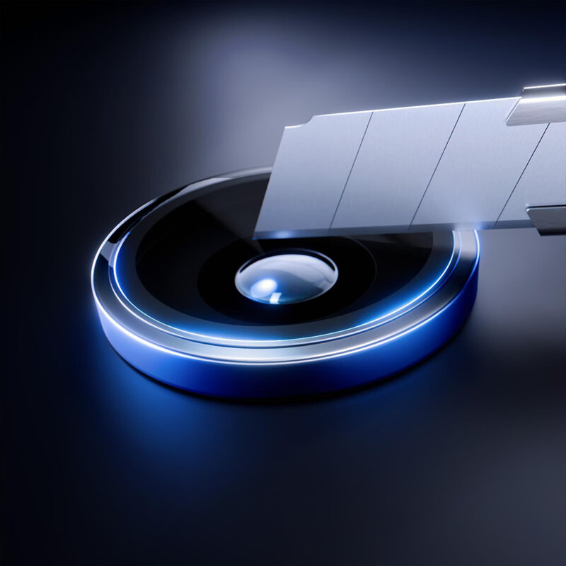 Folie iPhone 16 Pro 3mk Hardy Lens Protection Pro, negru