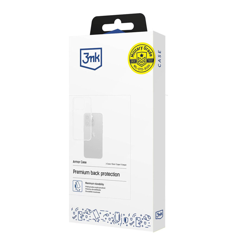 Husa iPhone 13 3mk Armor Case, transparenta