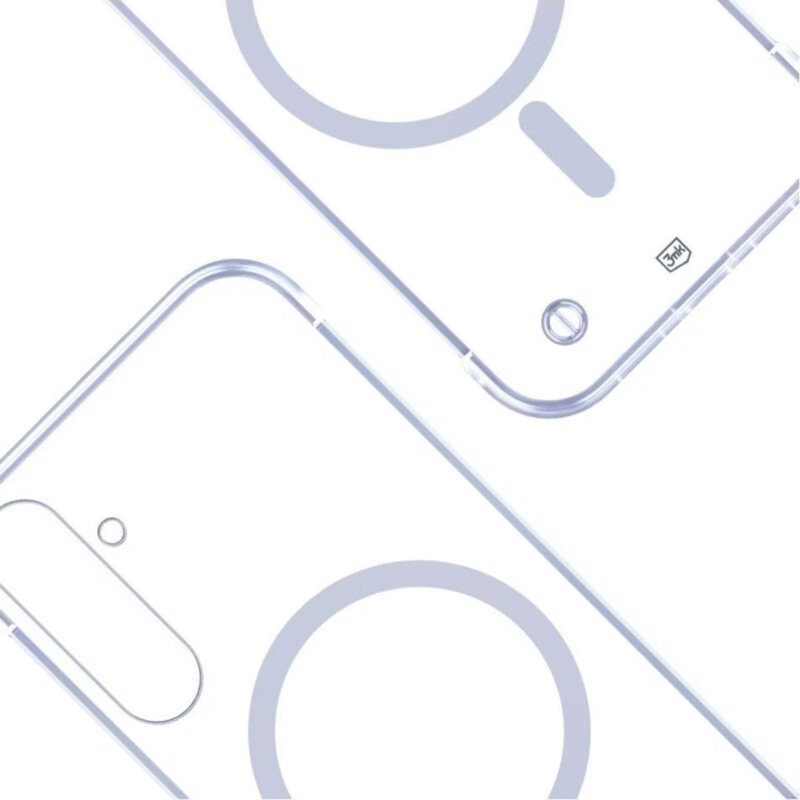 Husa Samsung Galaxy S25 3mk Just20g MagCase, transparenta
