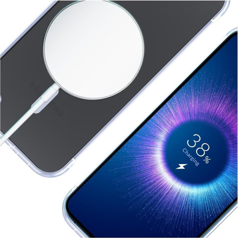 Husa Samsung Galaxy S25 3mk Just20g MagCase, transparenta