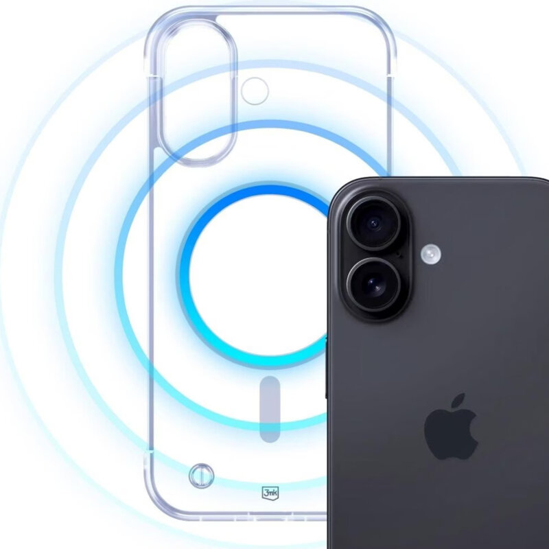 Husa iPhone 17 3mk Just20g MagCase, Transparent