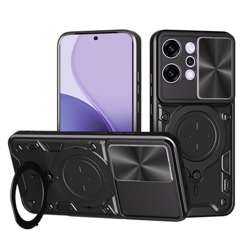 Husa Oppo Reno14 Pro Techsuit CamGuard Pro, negru