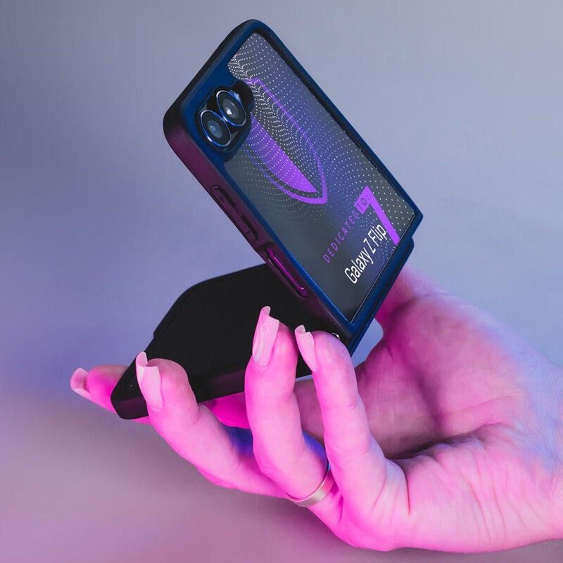 Husa Samsung Galaxy Z Flip7 3mk Satin Armor Case+, transparenta
