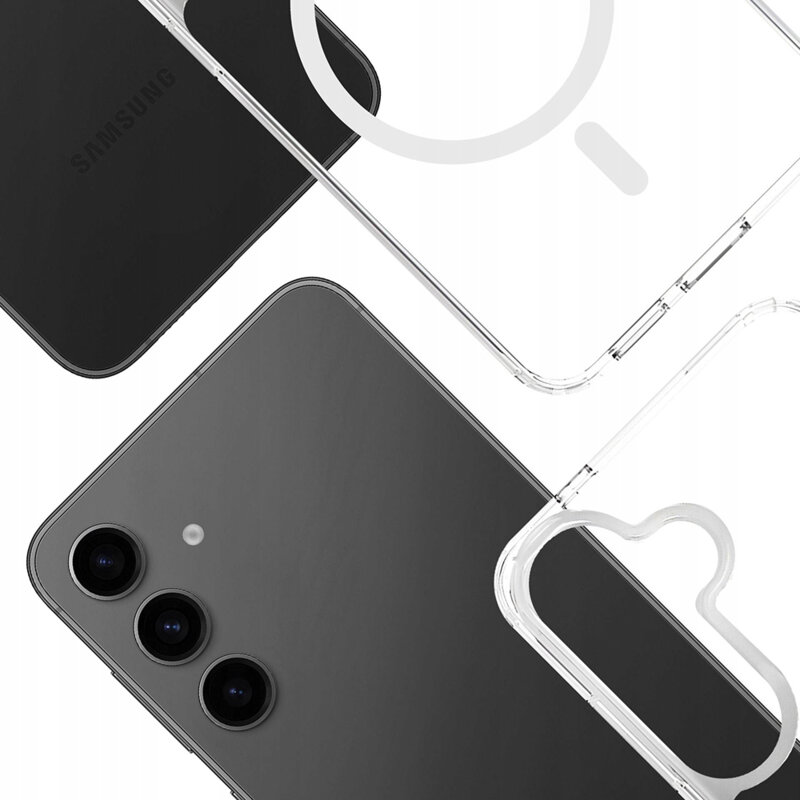 Husa Samsung Galaxy A17 5G 3mk Armor MagCase, transparenta