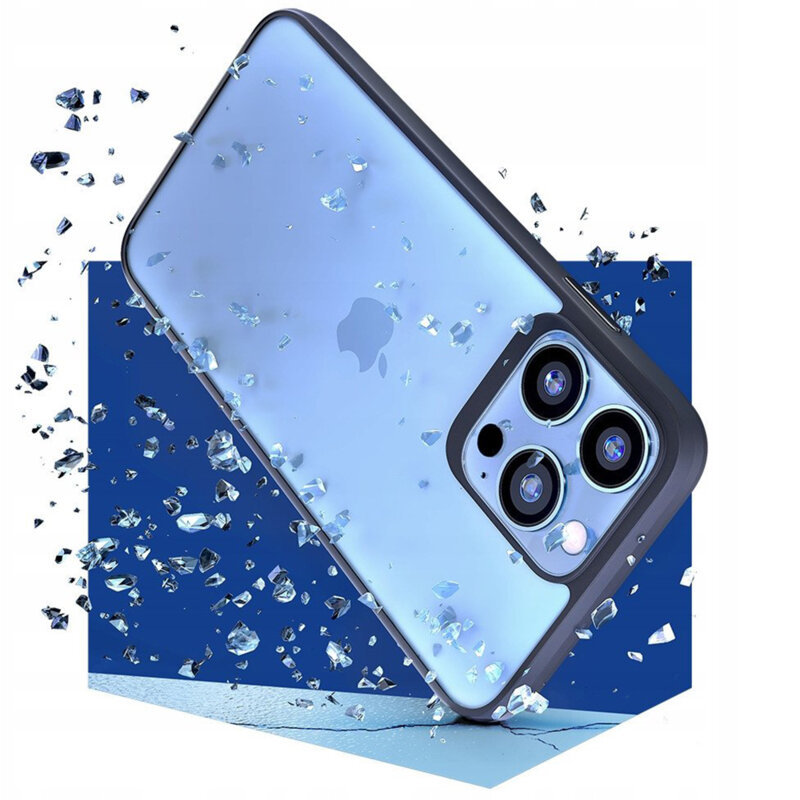 Husa iPhone 17 Pro Max 3mk Satin Armor Case+, negru